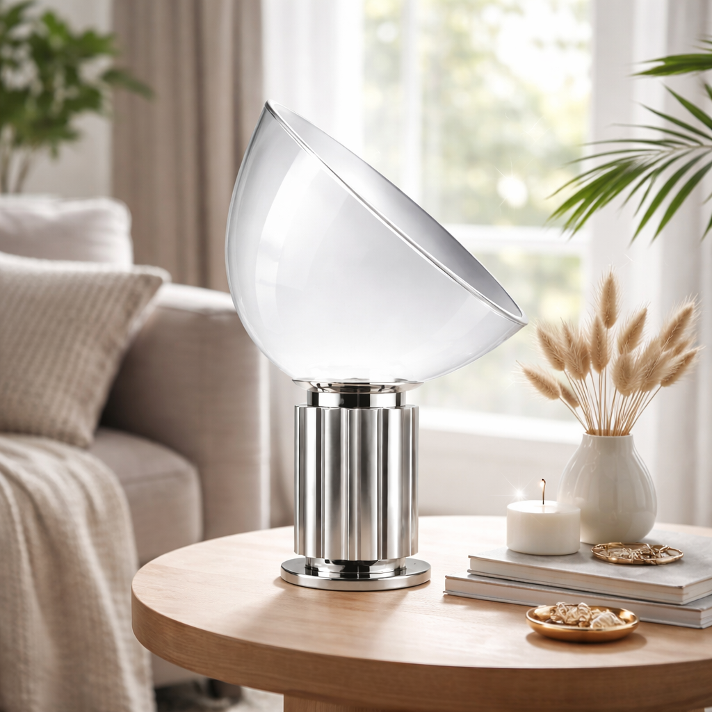 Taccia Italian Glass LED Table Lamp