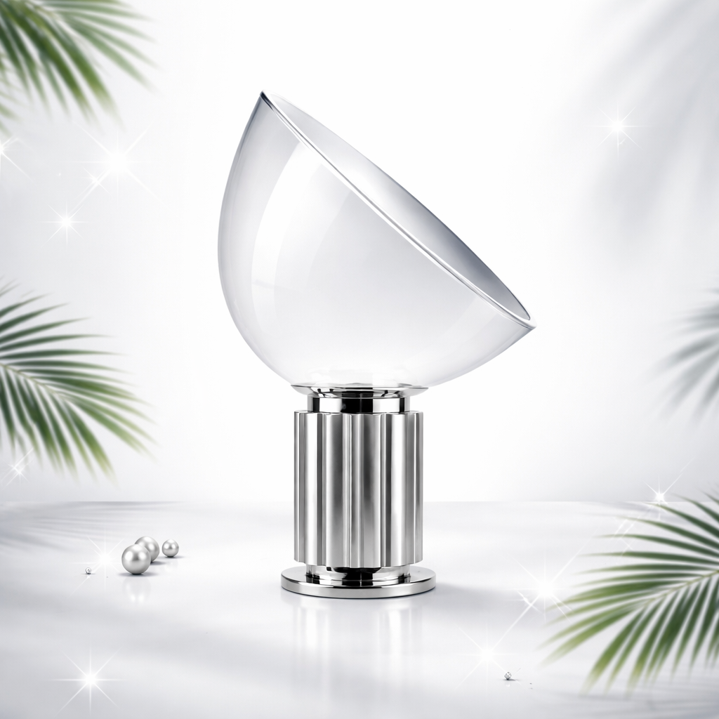 Taccia Italian Glass LED Table Lamp