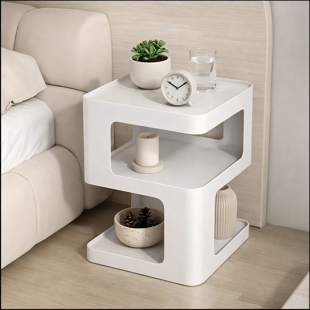 Minimalist Moroccan Bedside Table & Coffee Table