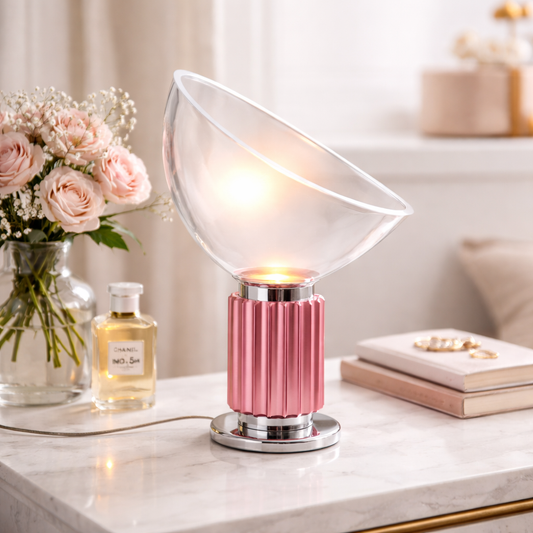 Taccia Italian Glass LED Table Lamp