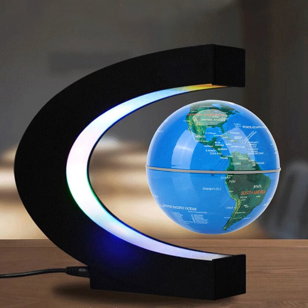 Floating Magnetic Levitation Globe LED Lamp