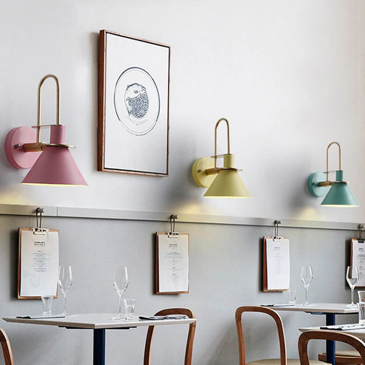 Nordic Modern Wall Lamp – Metal LED Wall Light