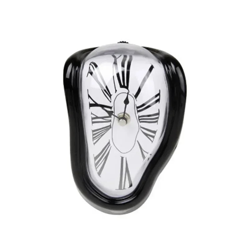 Surreal Melting Wall Clock Salvador Dali Style