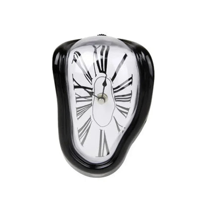 Surreal Melting Wall Clock Salvador Dali Style