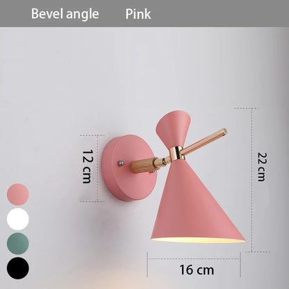 Nordic Modern Wall Lamp – Metal LED Wall Light