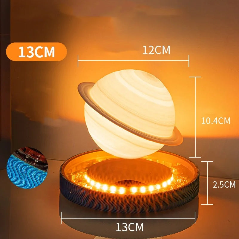 Magnetic Levitating Lamp – Floating Moon, Saturn or Light Bulb LED Table Lamp