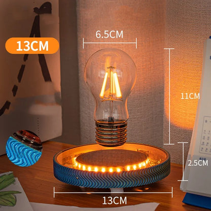 Magnetic Levitating Lamp – Floating Moon, Saturn or Light Bulb LED Table Lamp