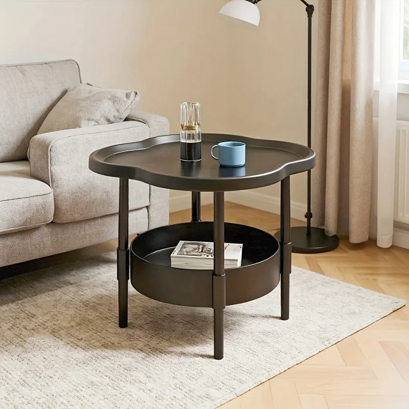 Modern Cloud Shape Coffee Table with Storage