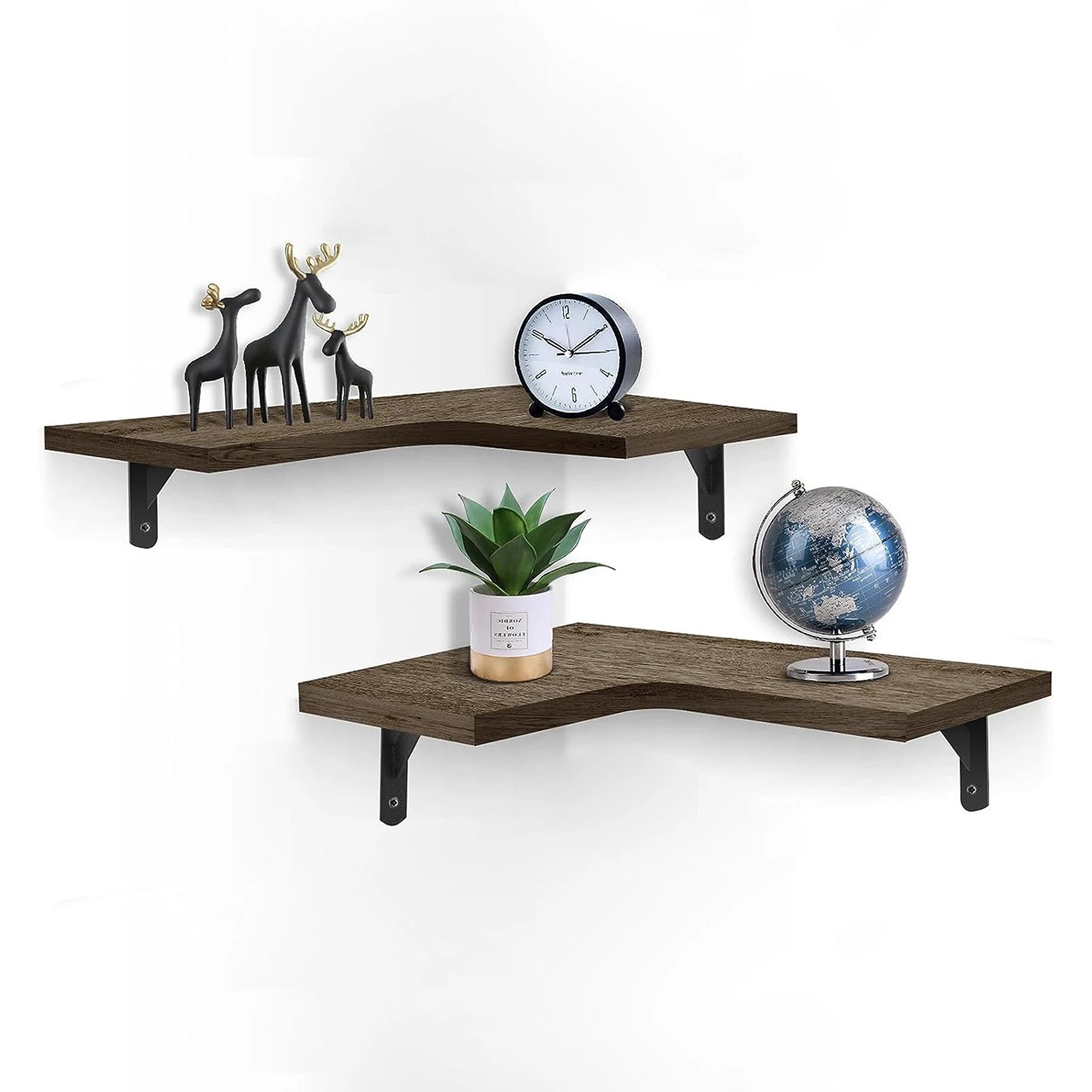 Corner Floating Wall Shelves