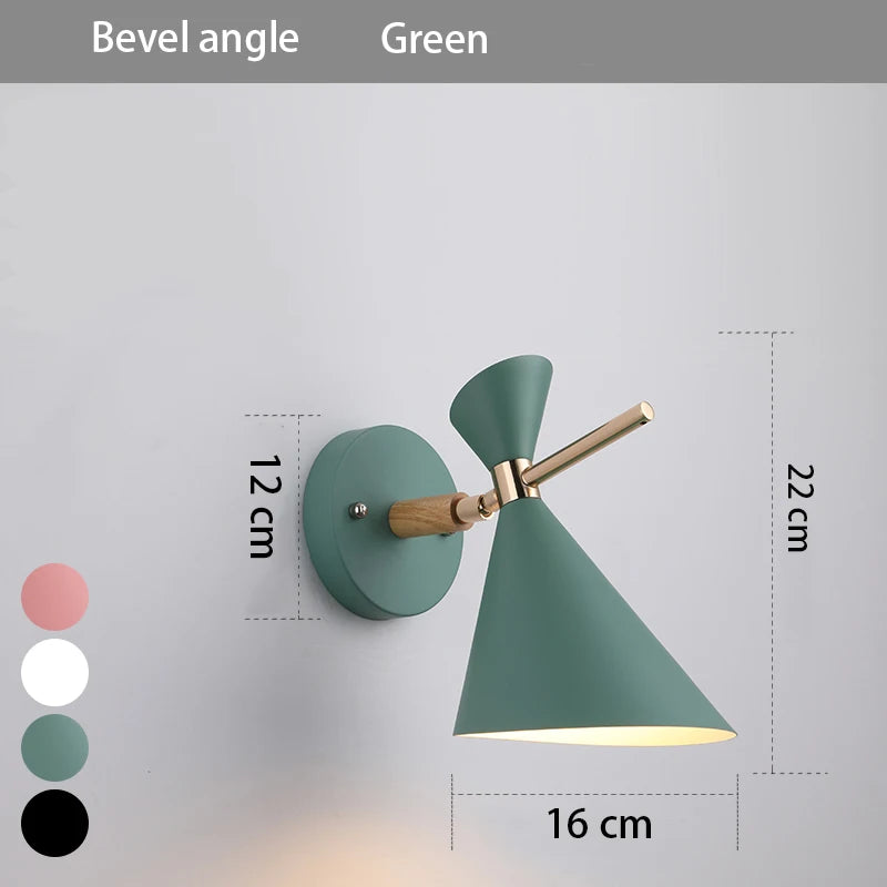 Nordic Modern Wall Lamp – Metal LED Wall Light