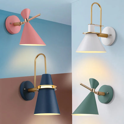 Nordic Modern Wall Lamp – Metal LED Wall Light