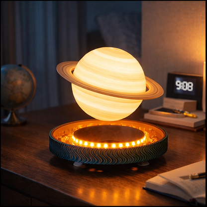 Magnetic Levitating Lamp – Floating Moon, Saturn or Light Bulb LED Table Lamp