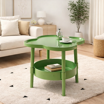 Modern Cloud Shape Coffee Table with Storage