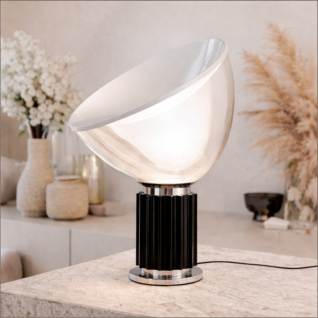 Taccia Italian Glass LED Table Lamp