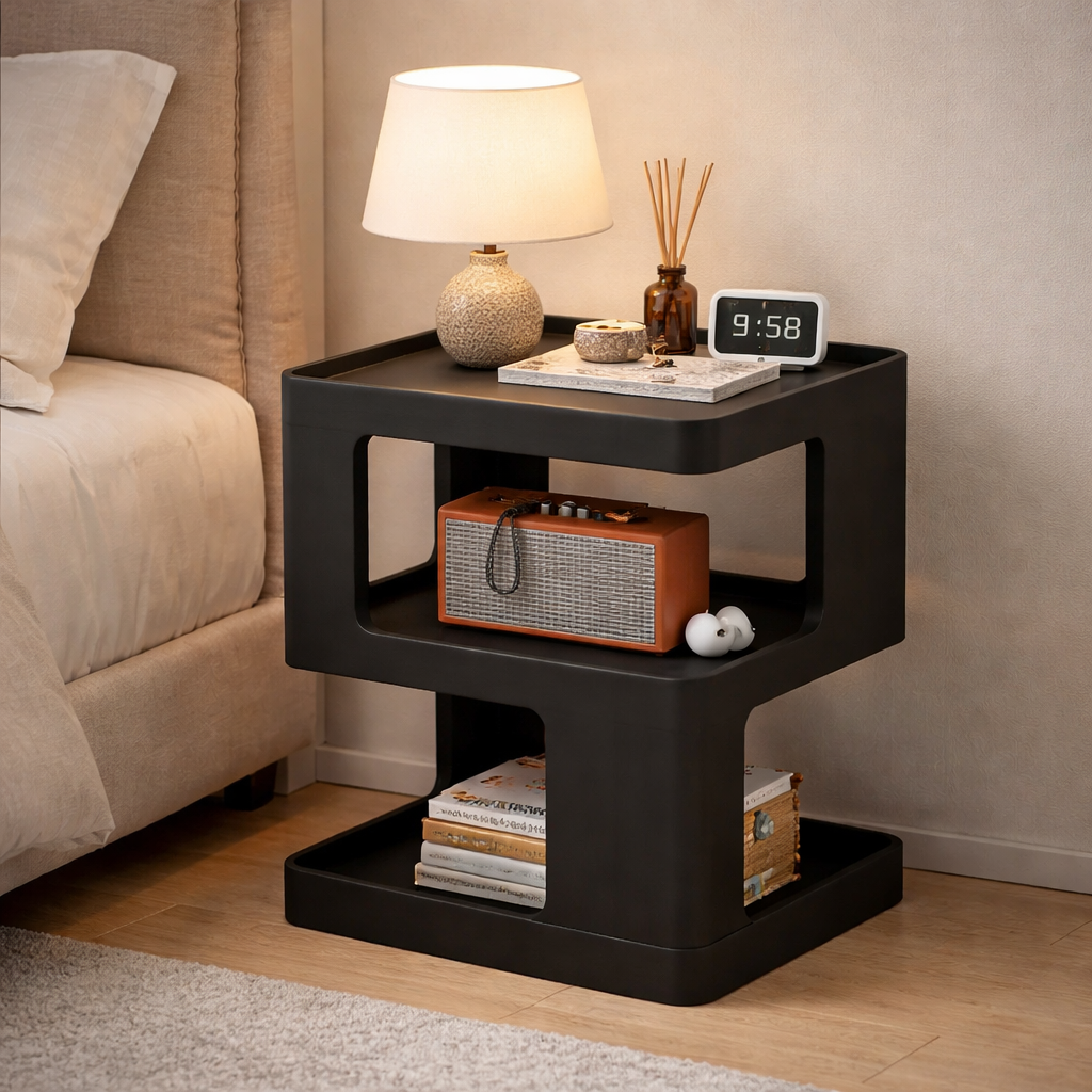 Minimalist Moroccan Bedside Table & Coffee Table